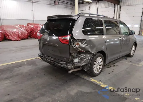 2017 Toyota Sienna Xle Premium 7 Passenger из США, поврежденный, VIN 5TDDZ3DC6HS172961